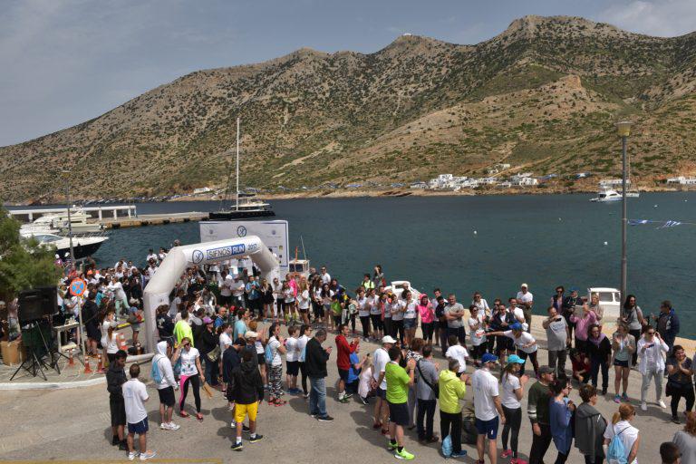 Τεράστια επιτυχία και εντυπωσιακή η συμμετοχή στο 2ο “Sifnos Run”