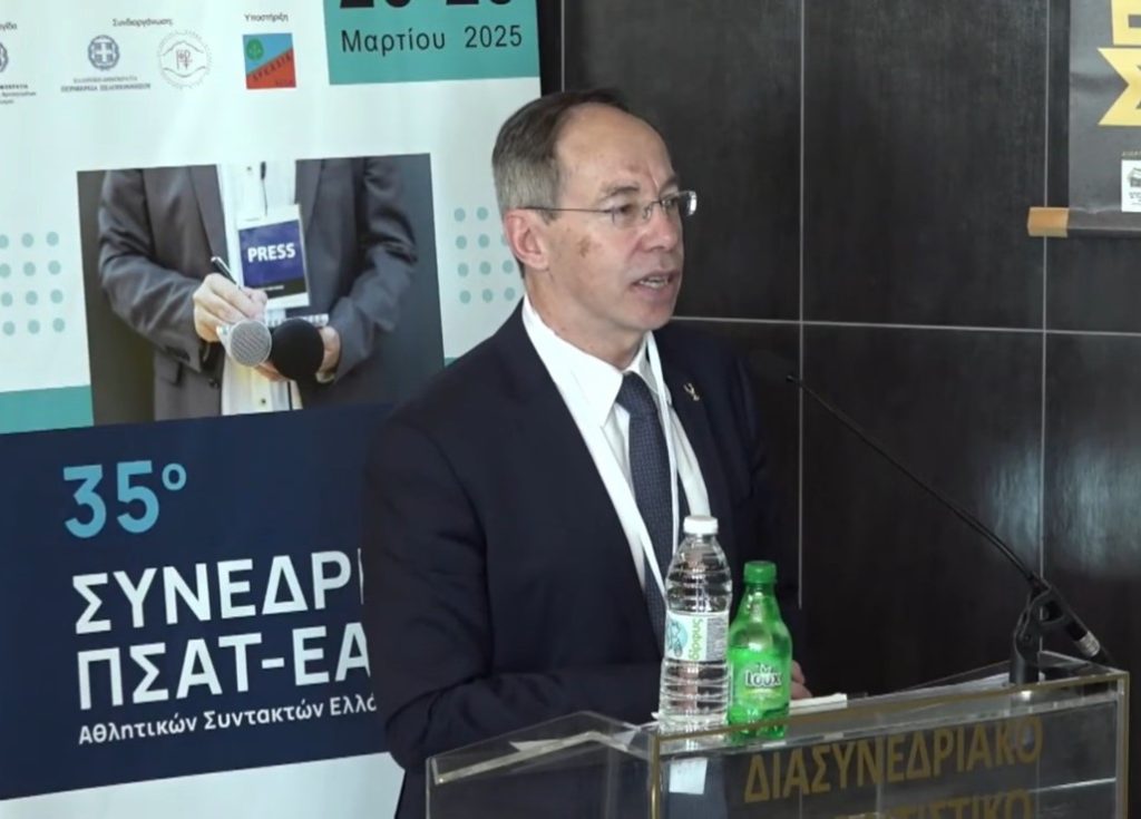 Ο Γενικός Γραμματέας Αθλητισμού, Γιώργος Μαυρωτάς, για την εξαιρετική συνεργασία Ελλάδας-Κύπρου