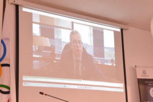 Οι χαιρετισμοί στο 12ο Διεθνές Αθλητικό Συνέδριο ΠΣΑΤ στην Αρχαία Ολυμπία