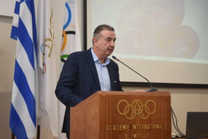 Οι χαιρετισμοί στο 12ο Διεθνές Αθλητικό Συνέδριο ΠΣΑΤ στην Αρχαία Ολυμπία