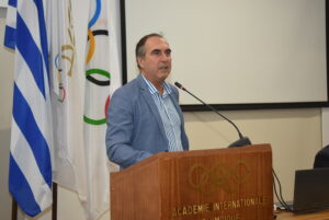 Οι χαιρετισμοί στο 12ο Διεθνές Αθλητικό Συνέδριο ΠΣΑΤ στην Αρχαία Ολυμπία