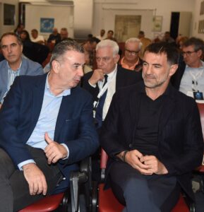 Γιώργος Καραγκούνης και Γιώτης Τσαλουχίδης στις εργασίες του 12ου Διεθνούς Αθλητικού Συνεδρίου ΠΣΑΤ