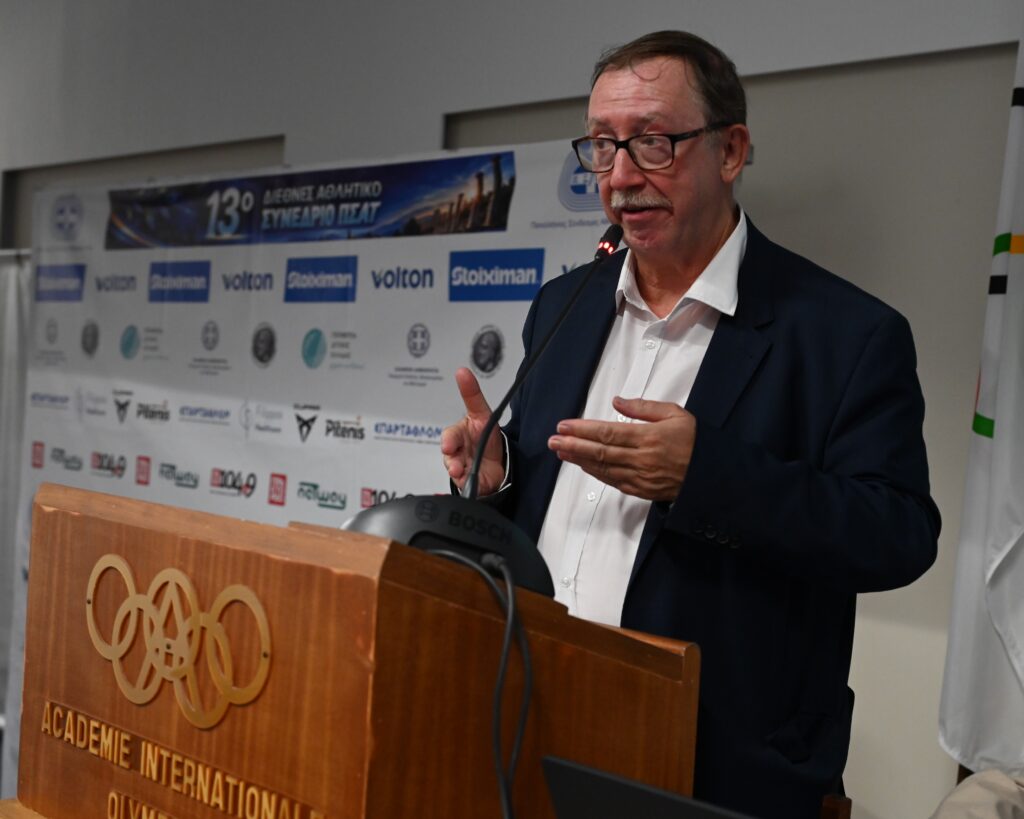Η ομιλία του προέδρου της AIPS Europe, Marc Ventouillac στο 13ο Διεθνές Αθλητικό Συνέδριο του ΠΣΑΤ