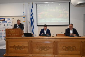 Ο Δημήτρης Κιρμικίρογλου, Γενικός Γραμματέας Επικοινωνίας και Ενημέρωσης, στο 13 Διεθνές Αθλητικό Συνέδριο ΠΣΑΤ
