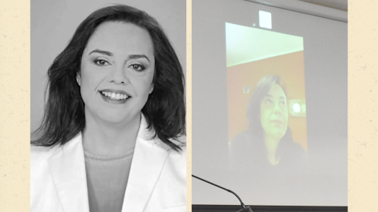 Albescent White Colorful Soft Texture Background Rounded Rectangle Frame Mockup Photo Collage